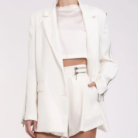 NONchalant Jackets & Blazers - NONchalant, M, white